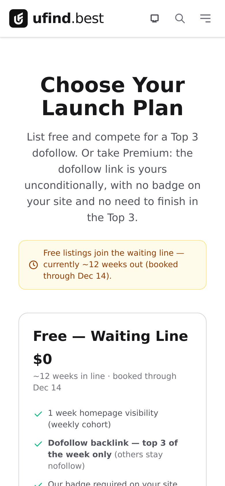 Pricing