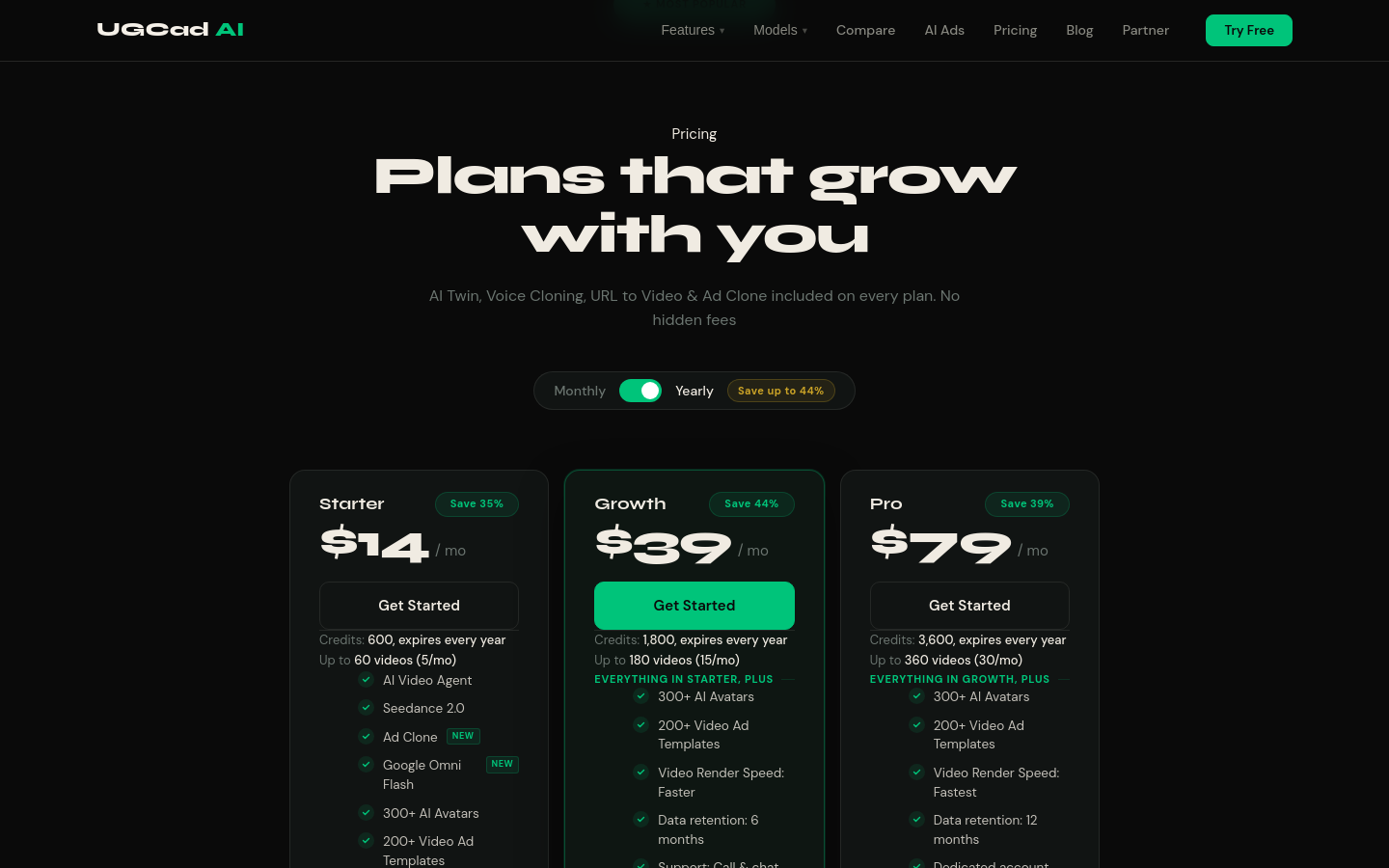 Pricing