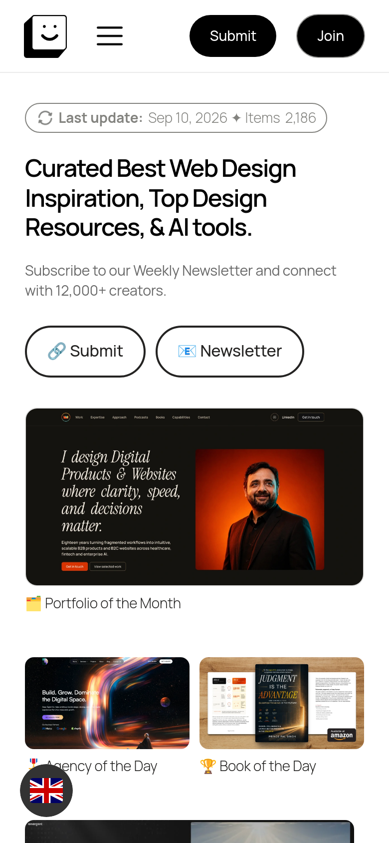 Homepage / Lander