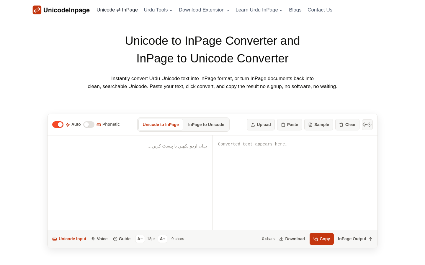 Captured Homepage / Lander