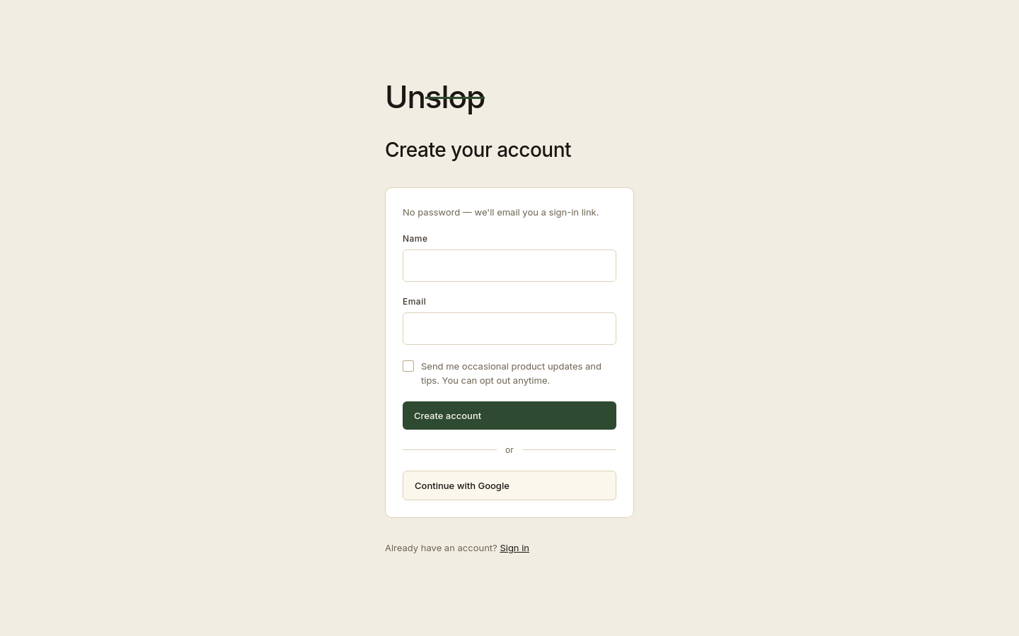 App