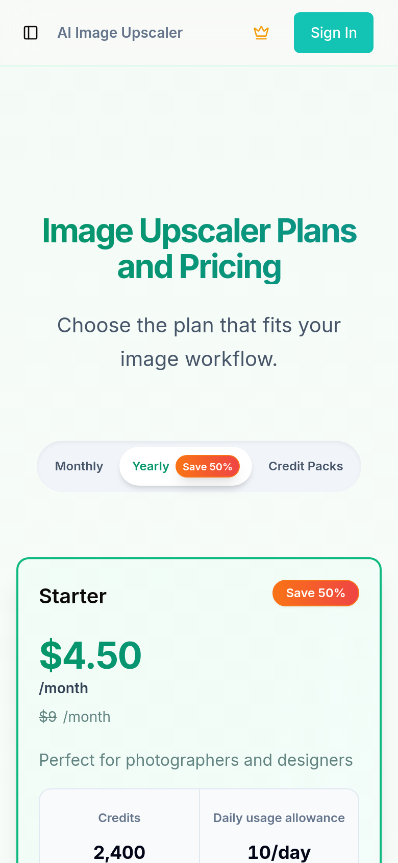 Pricing