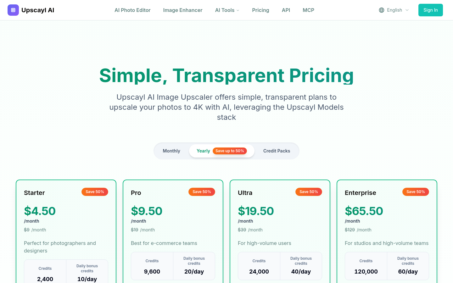 Pricing