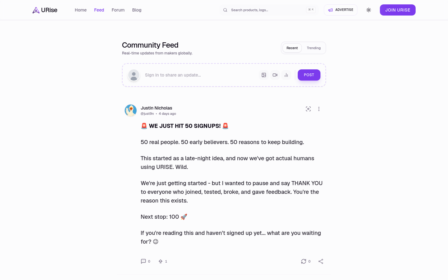 Captured Feed
