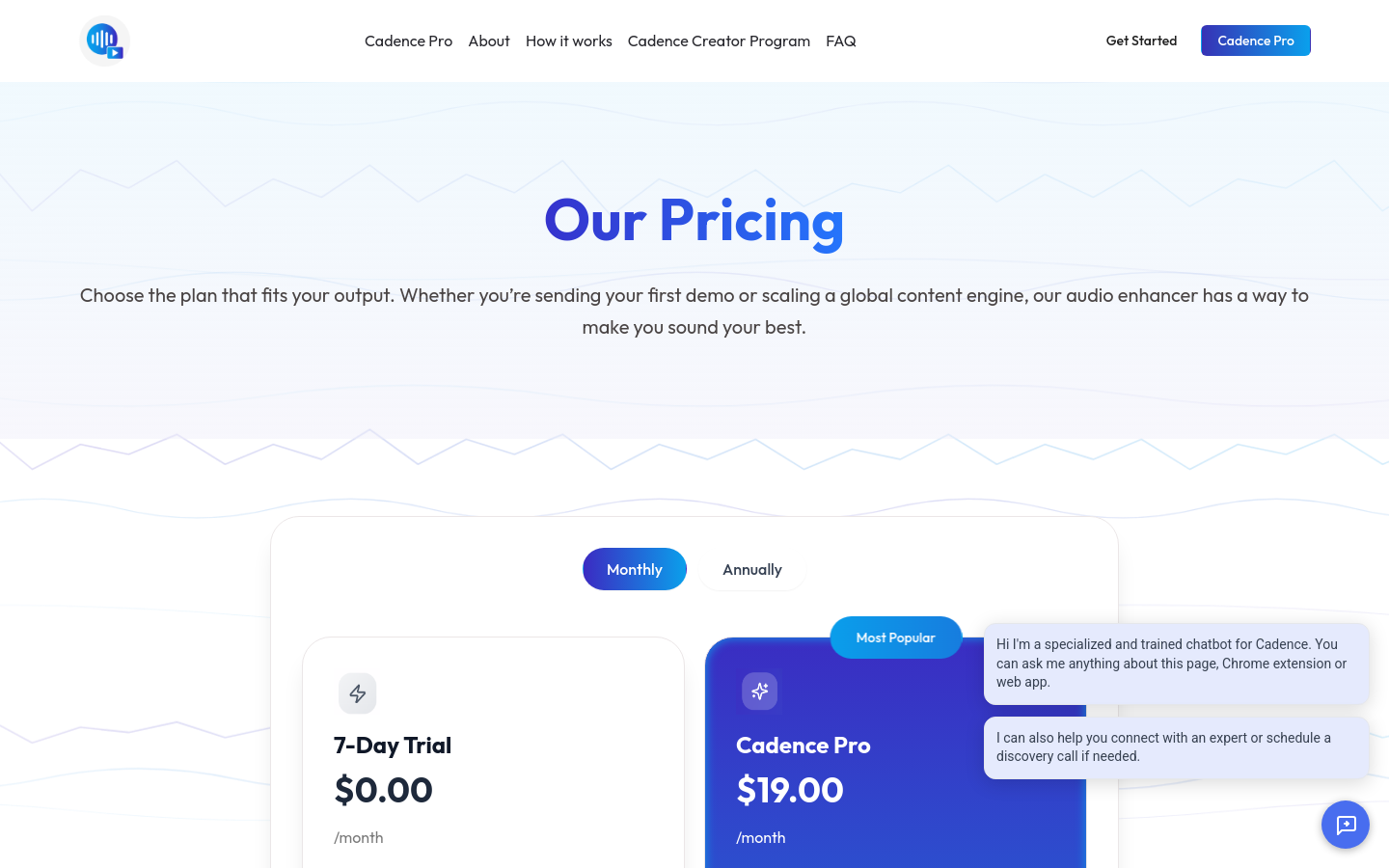 Pricing