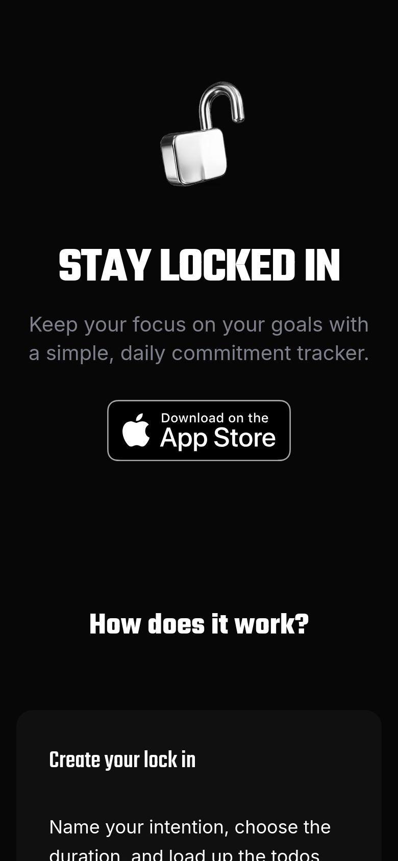 Homepage / Lander