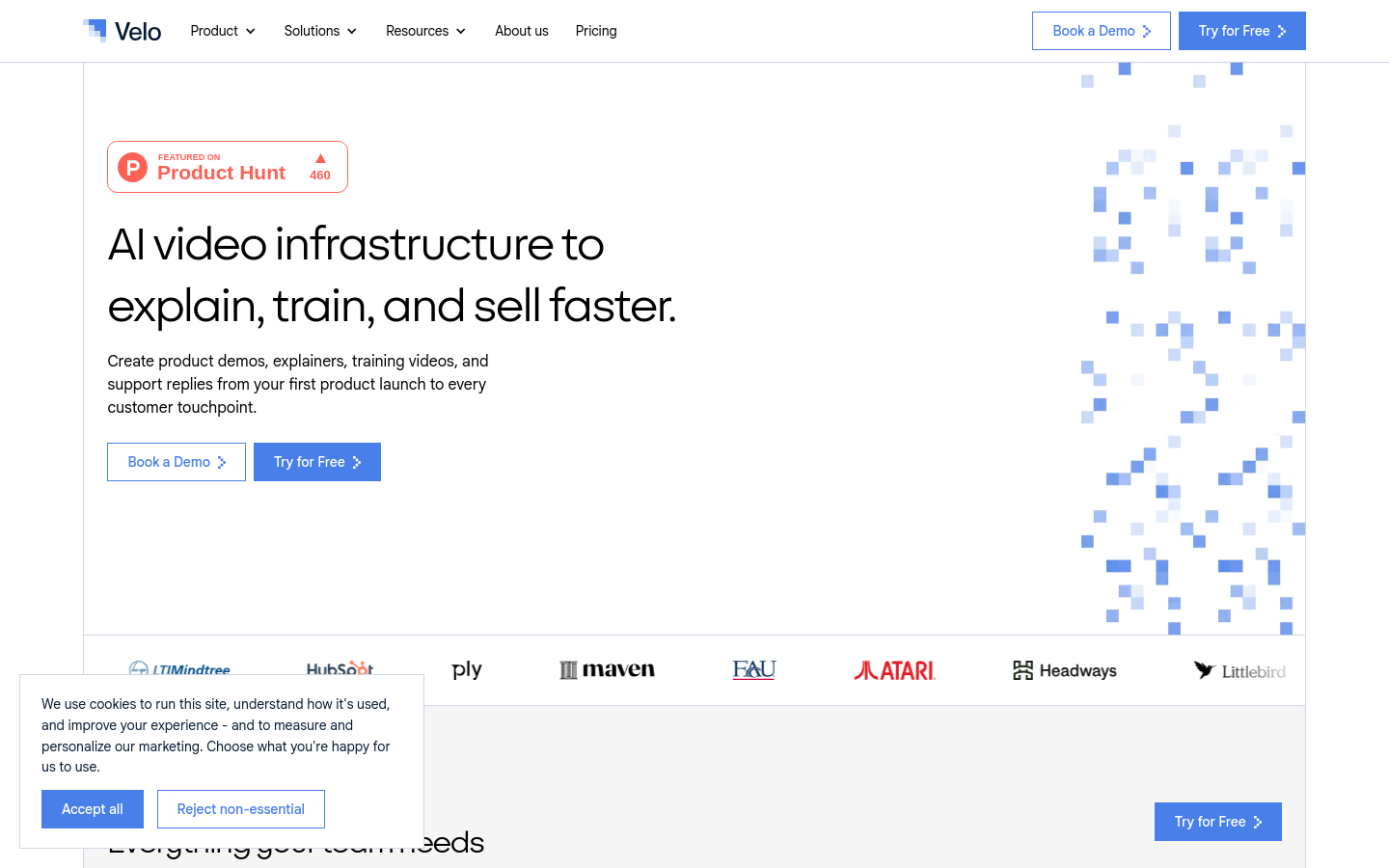 usevelo.ai section