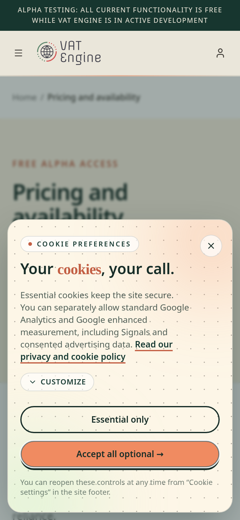 Pricing