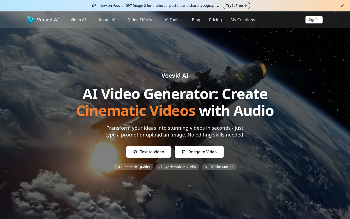 Captured Homepage / Lander