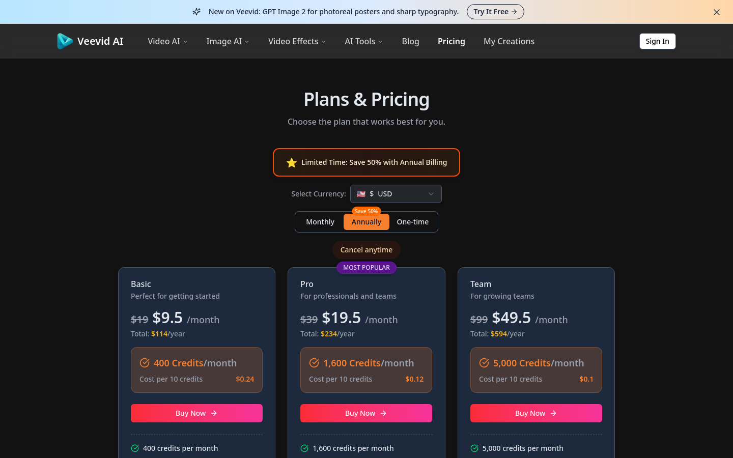 Pricing