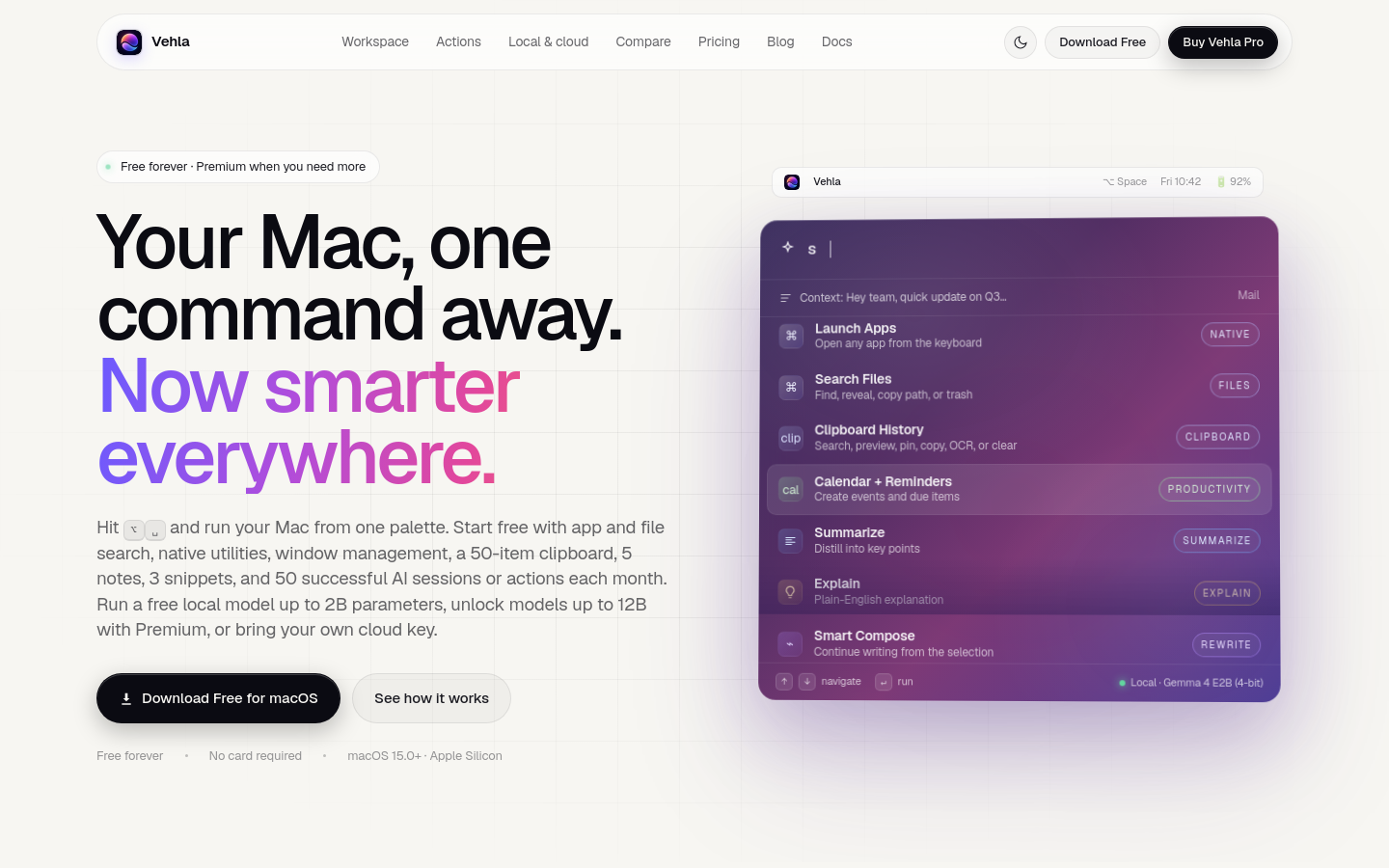 Captured Homepage / Lander