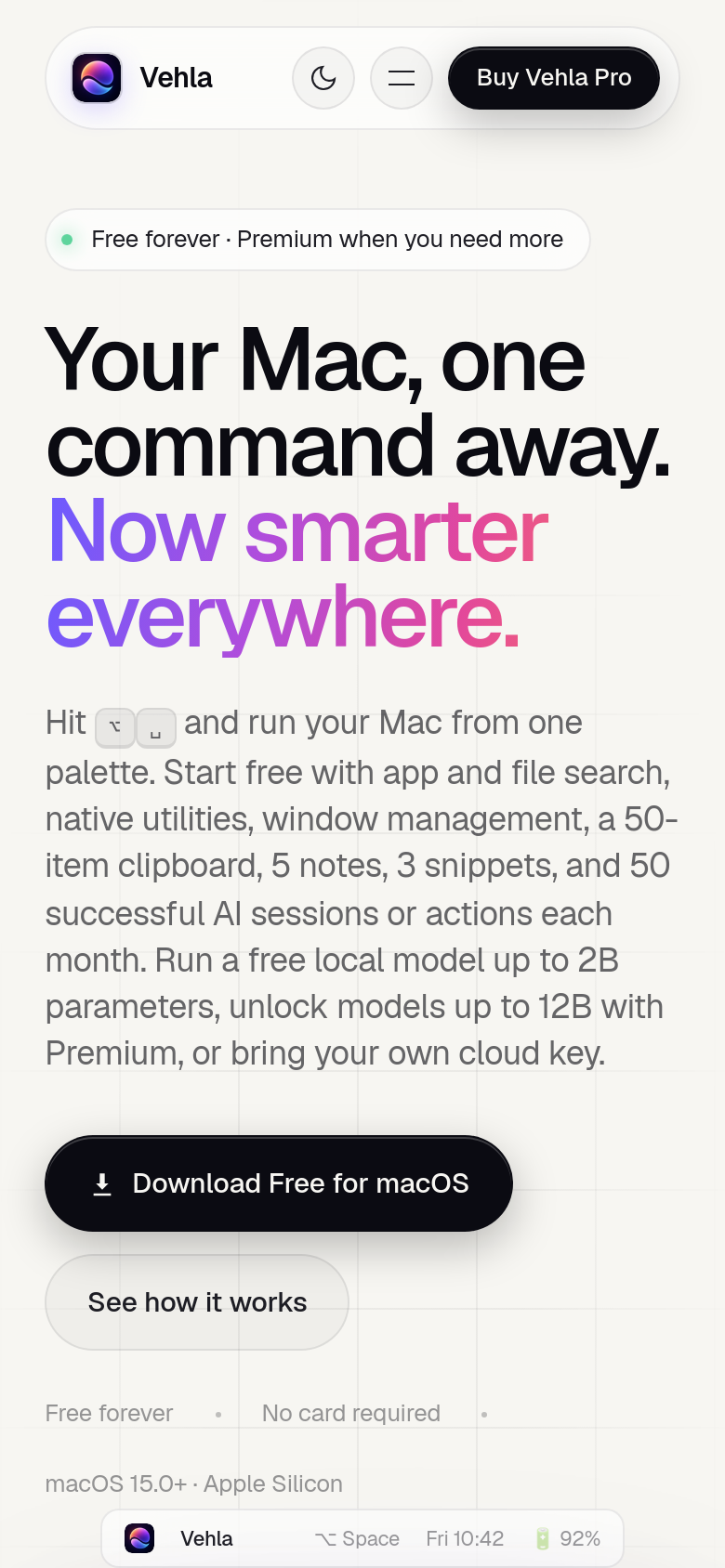 Homepage / Lander