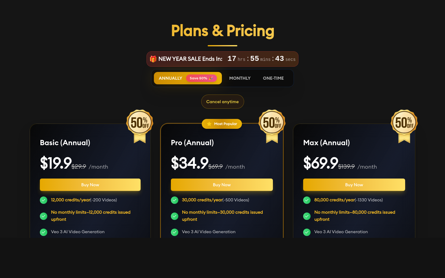 Pricing