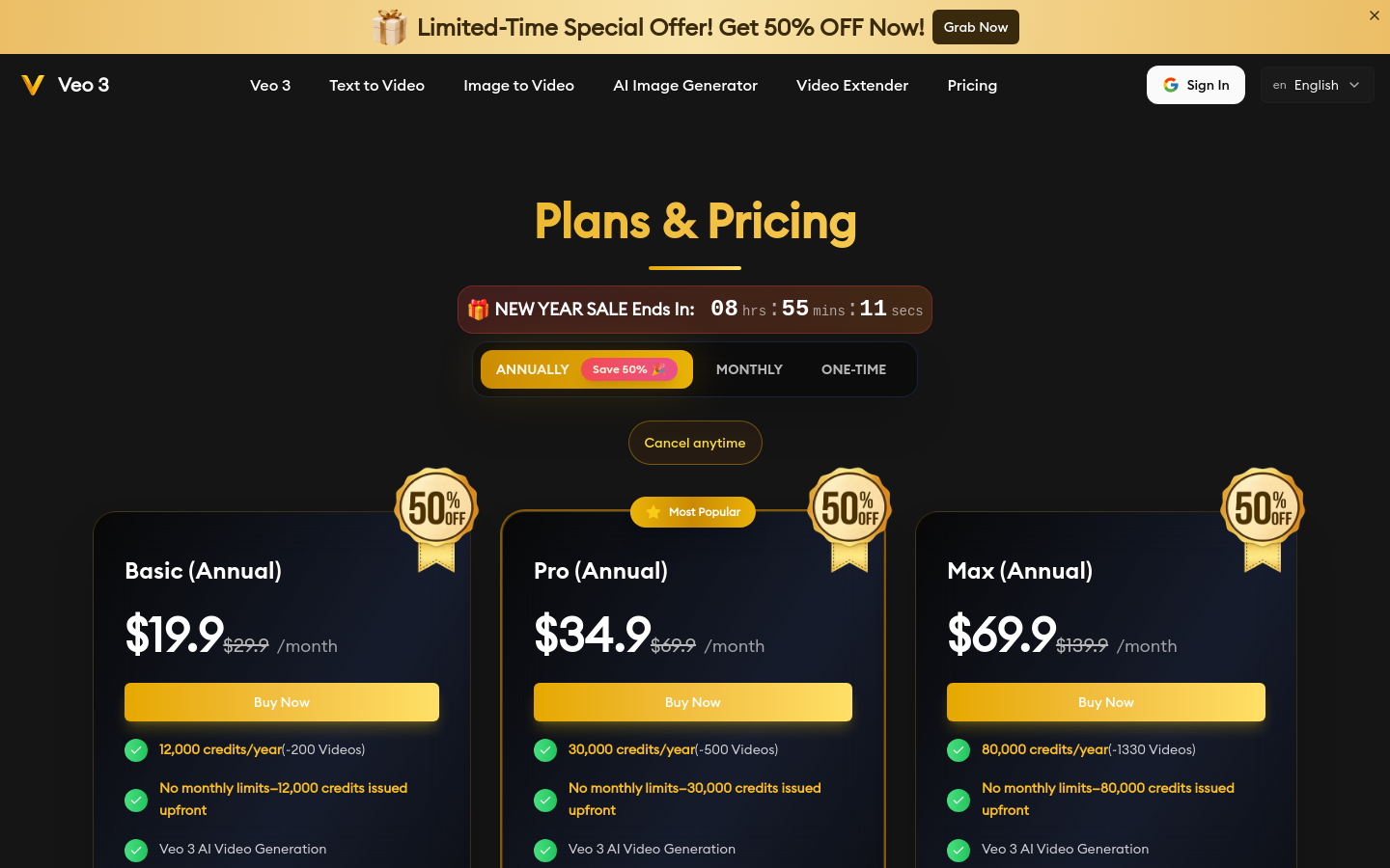 Pricing