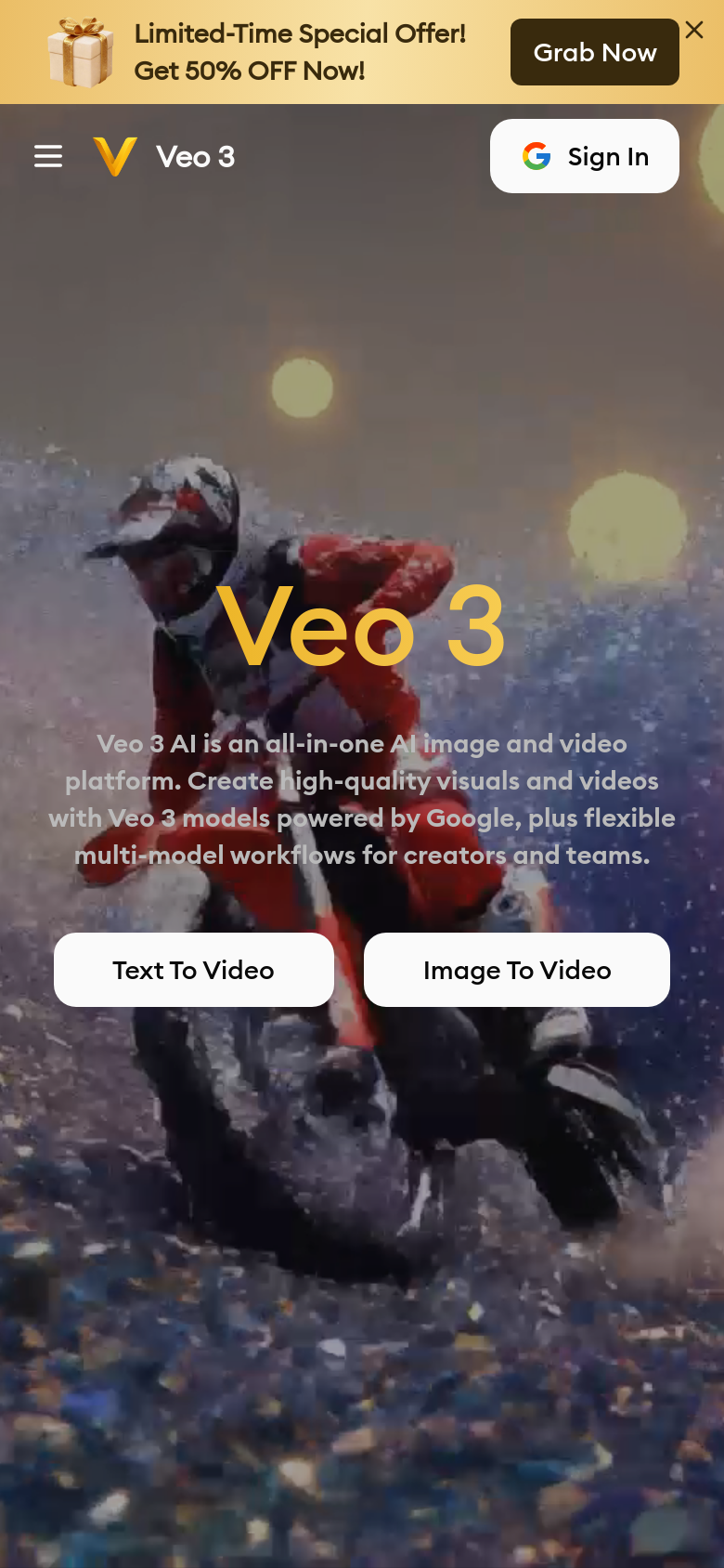 Homepage / Lander