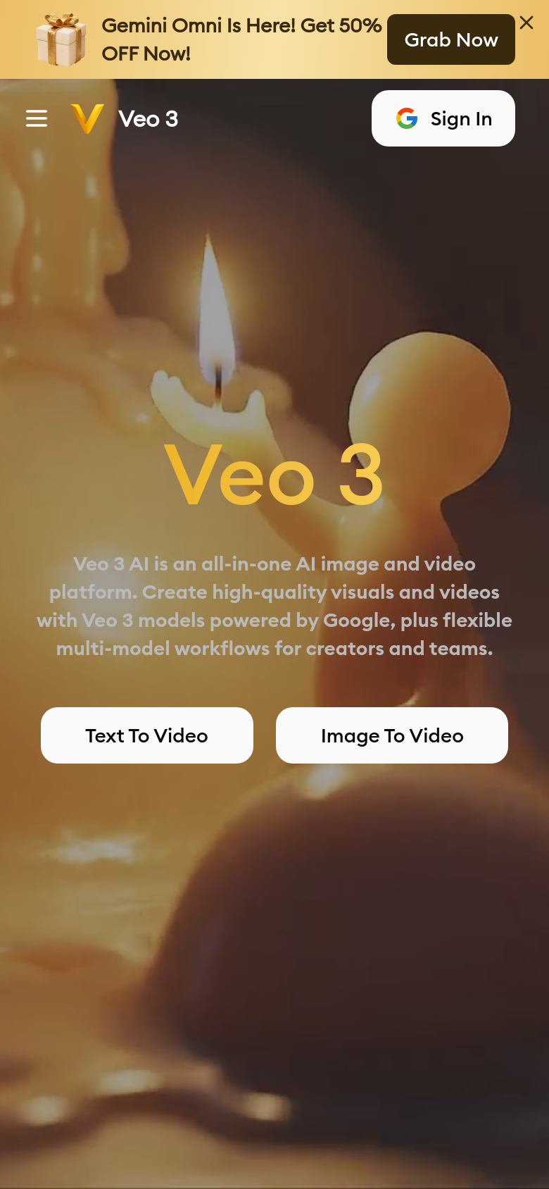 Homepage / Lander