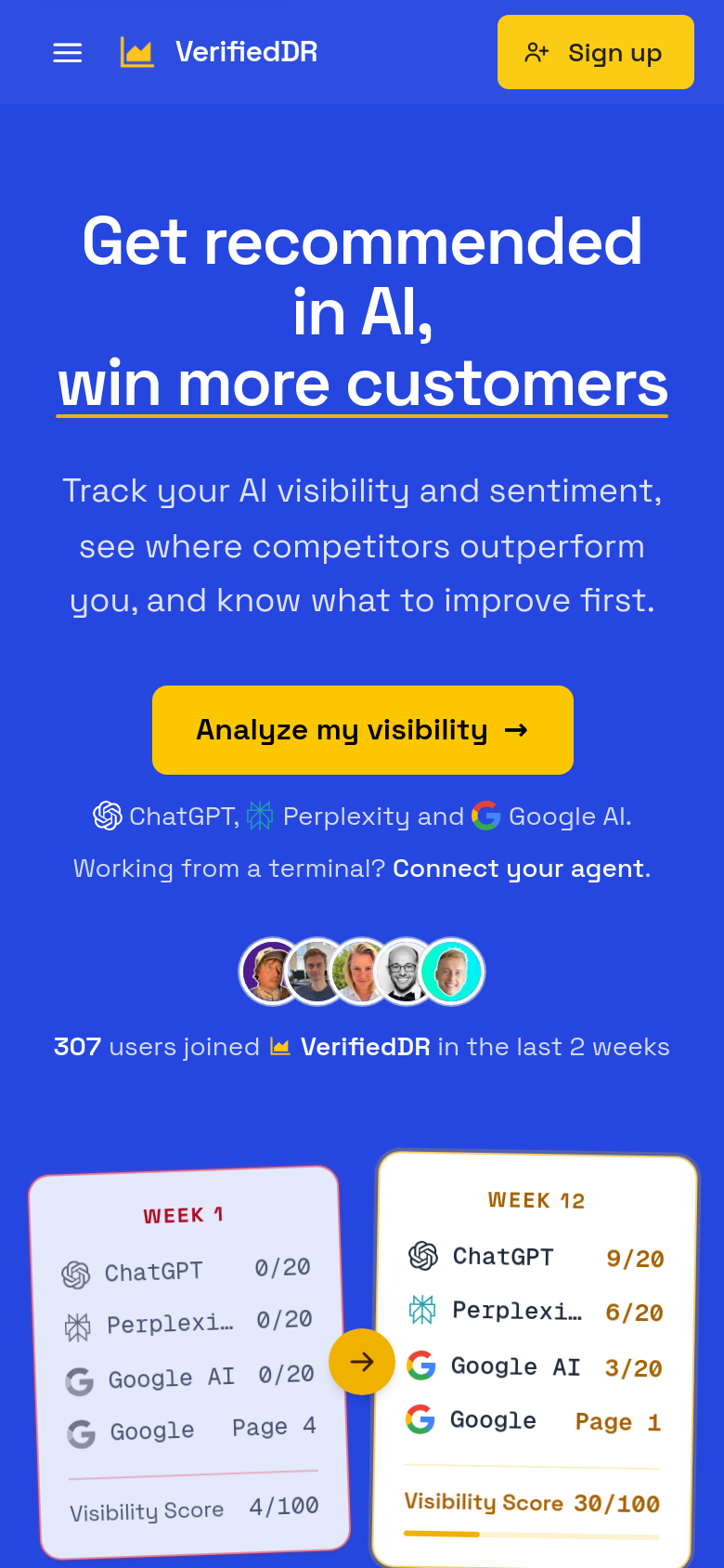 Homepage / Lander