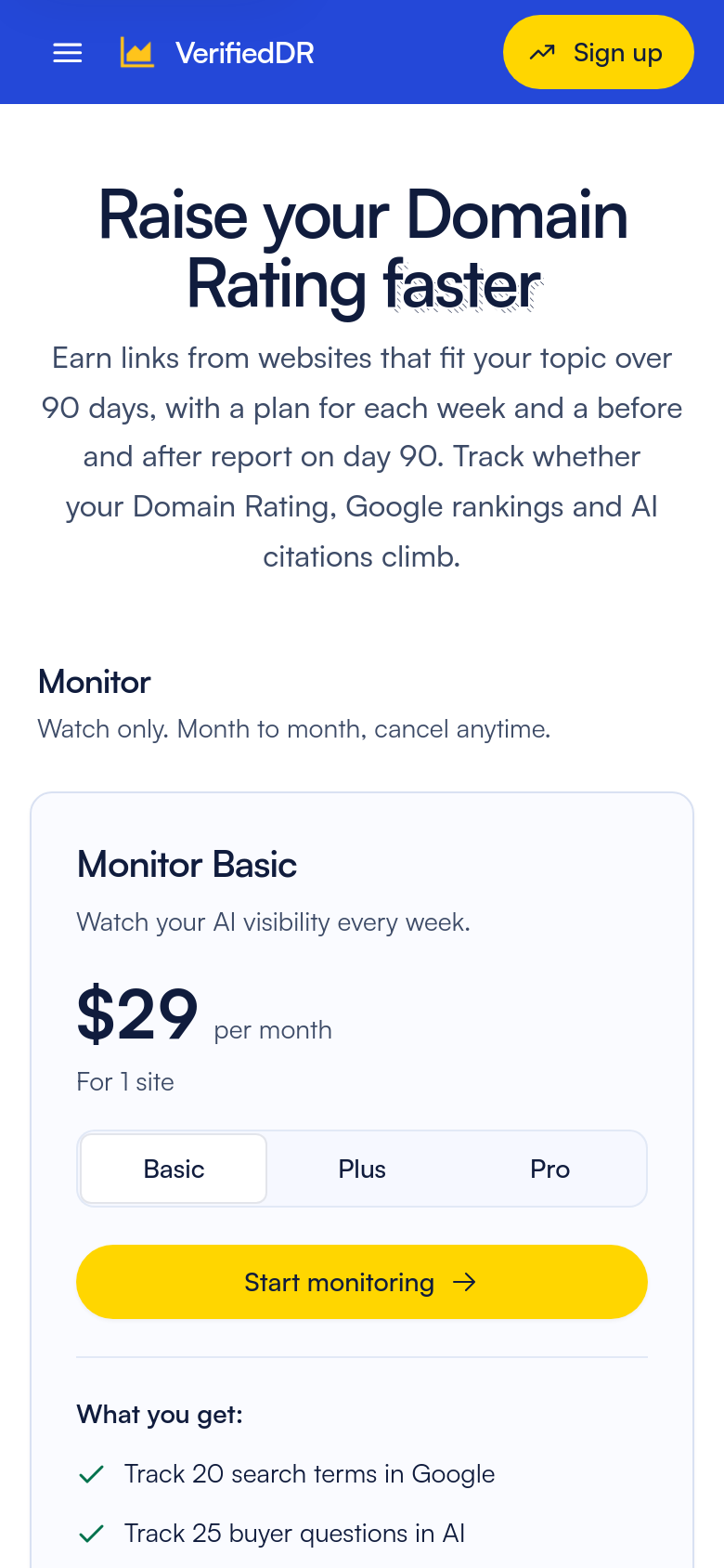 Pricing