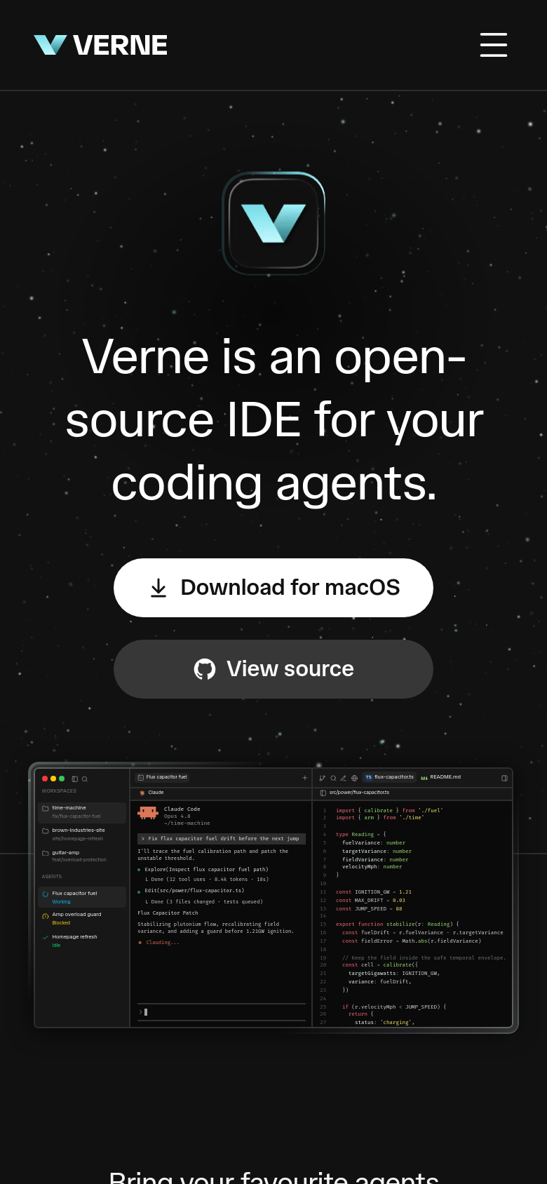 Homepage / Lander