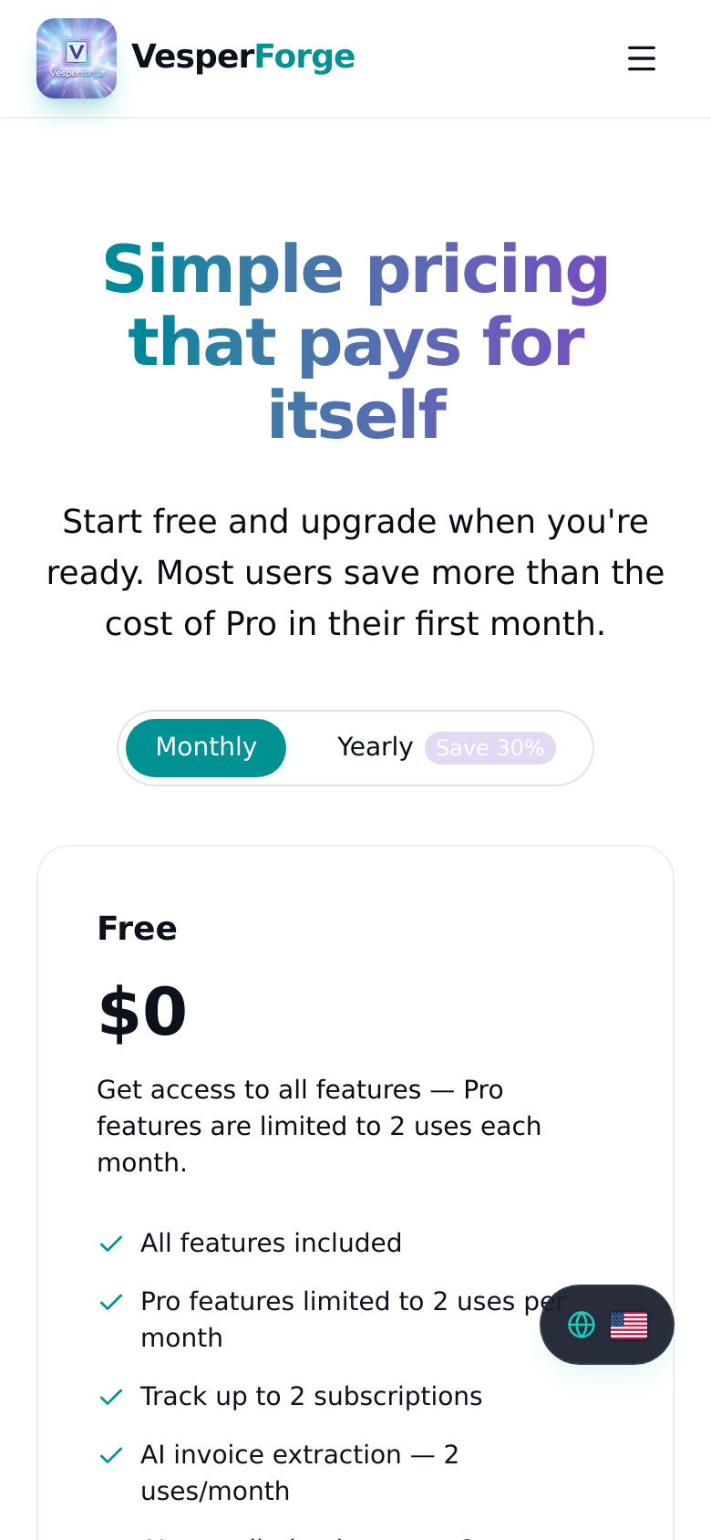 Pricing