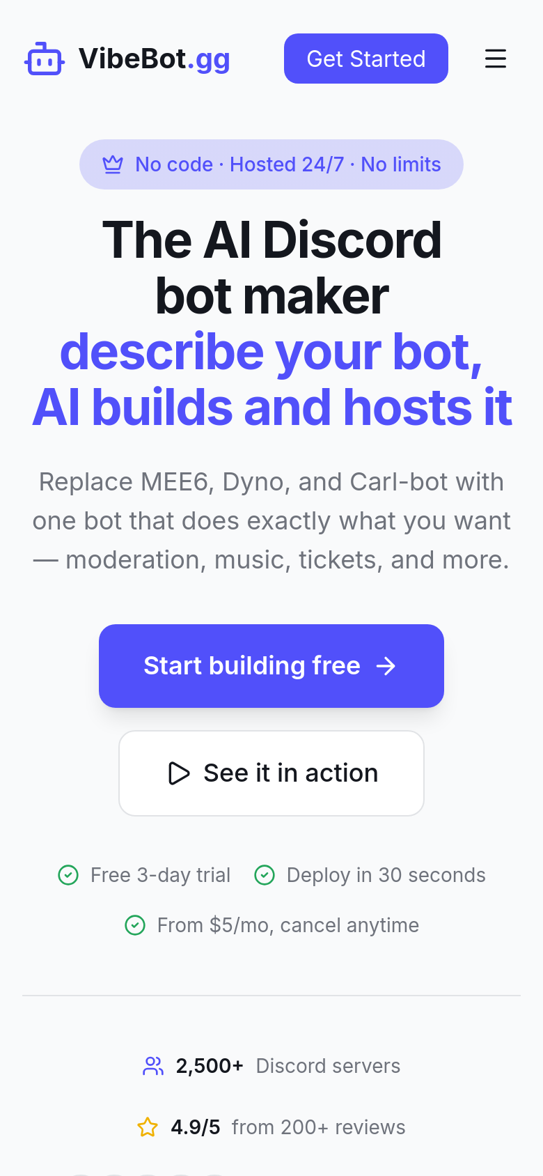 Homepage / Lander