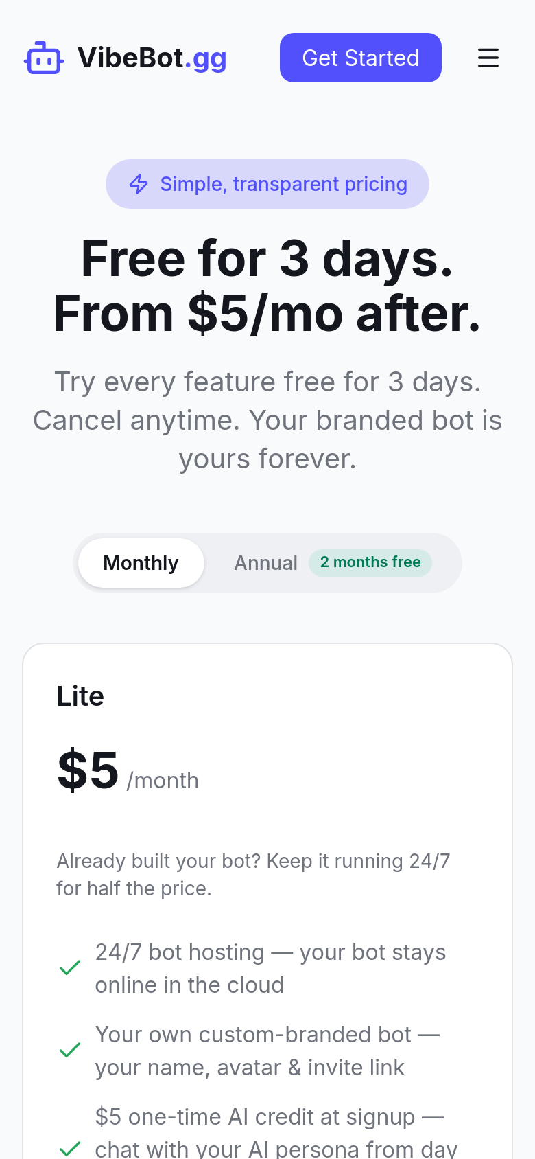 Pricing