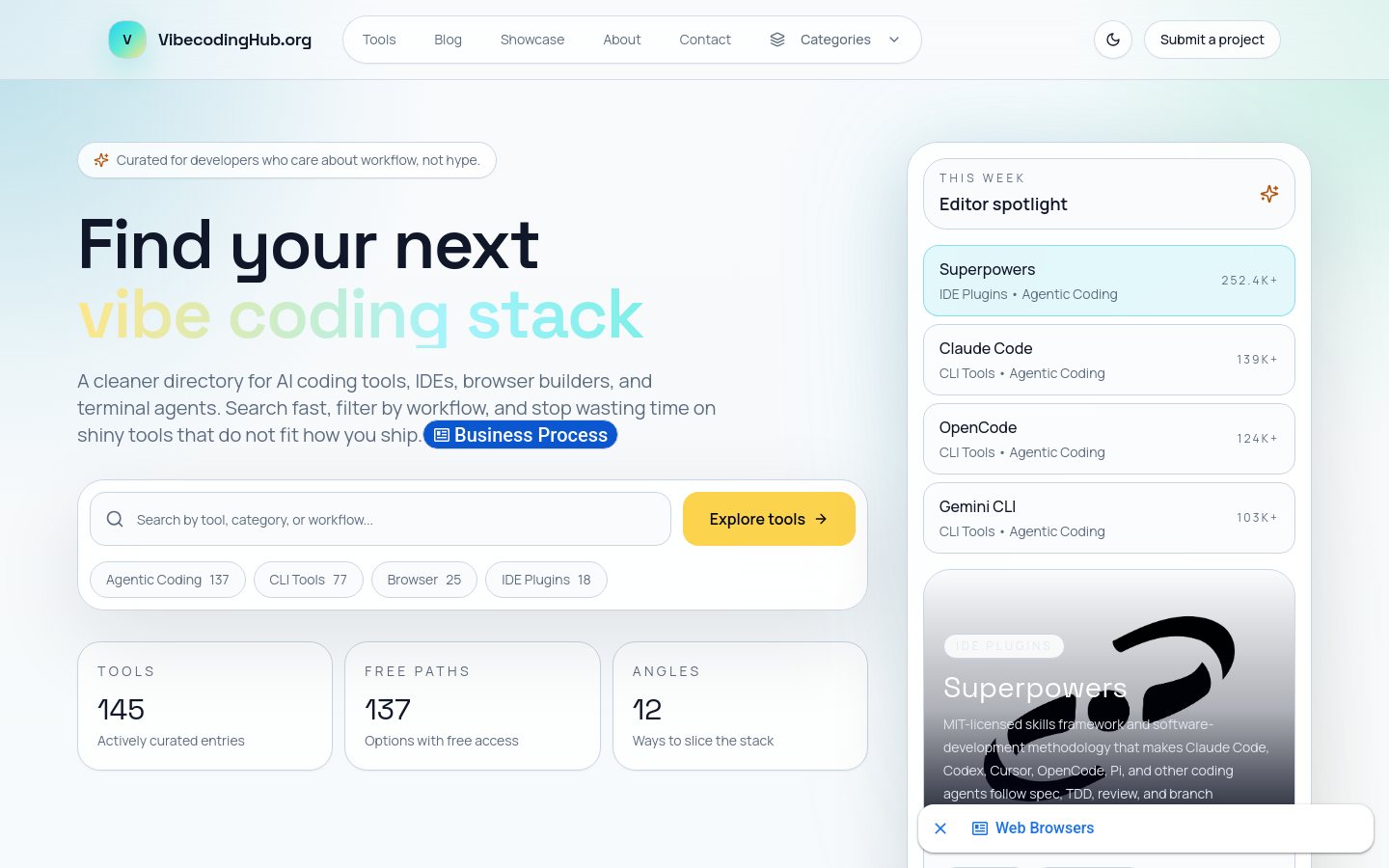 Captured Homepage / Lander