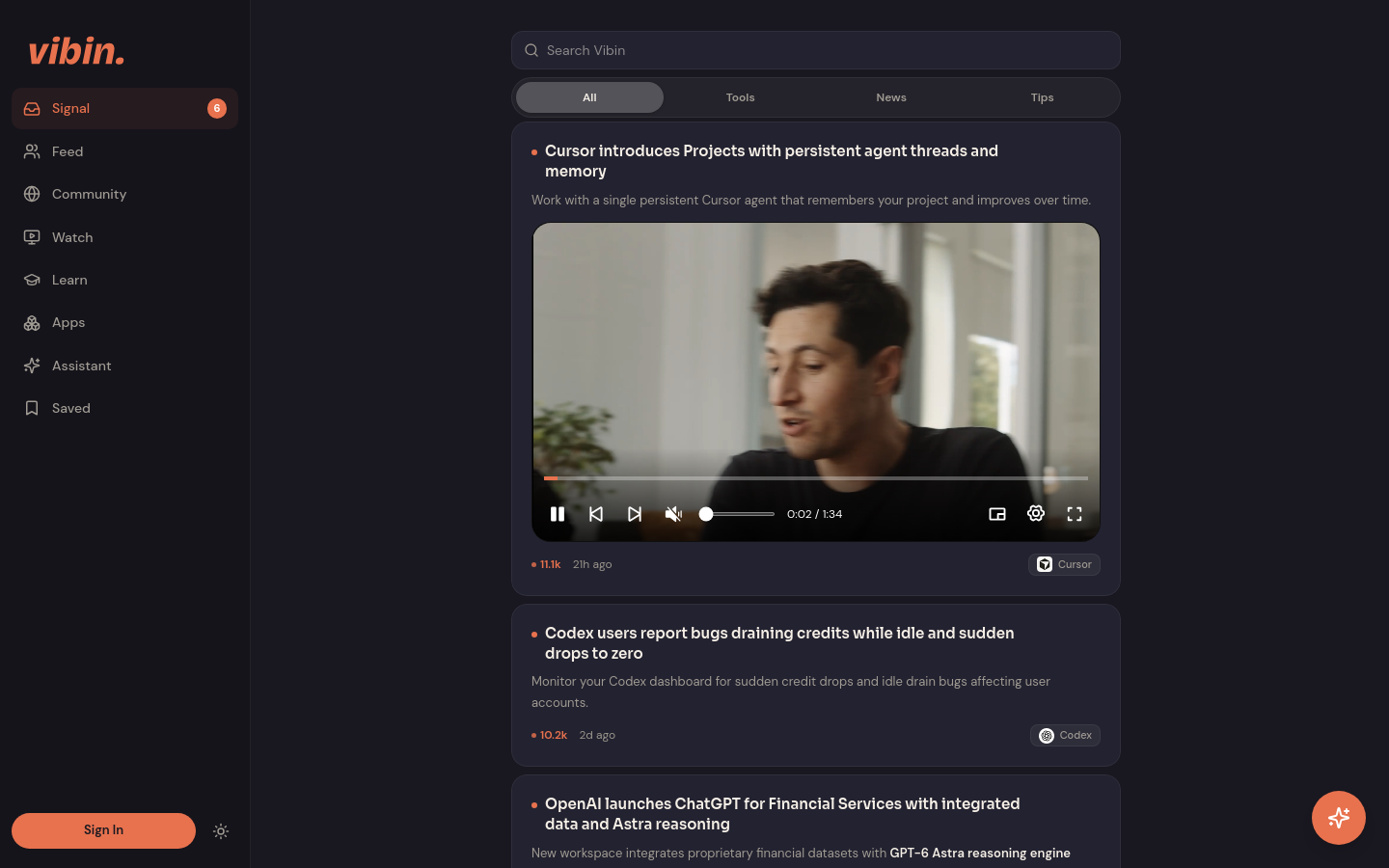 Captured Homepage / Lander