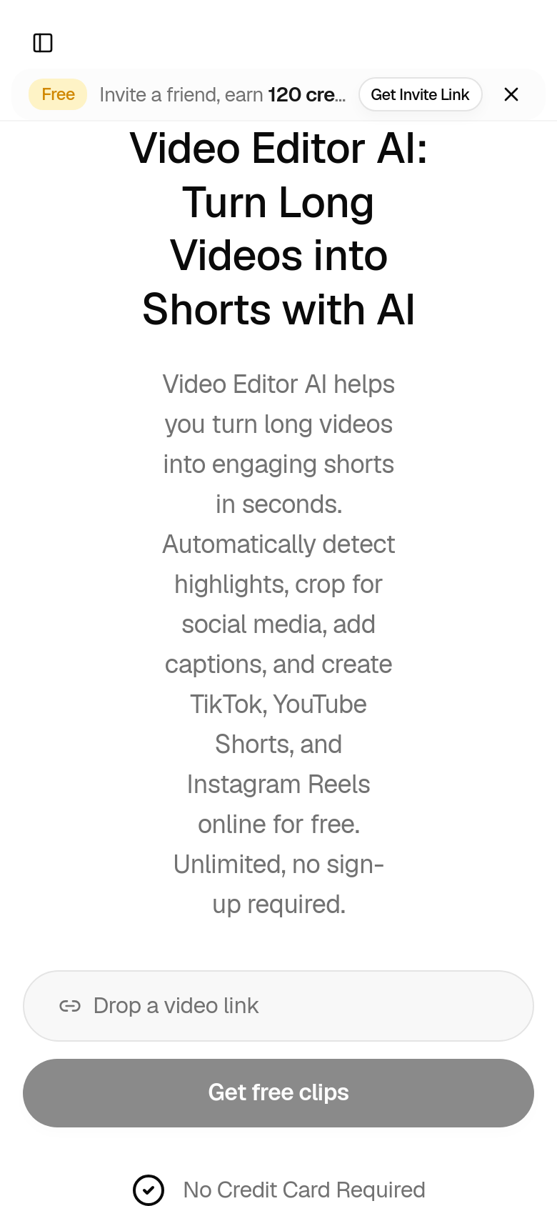 Homepage / Lander