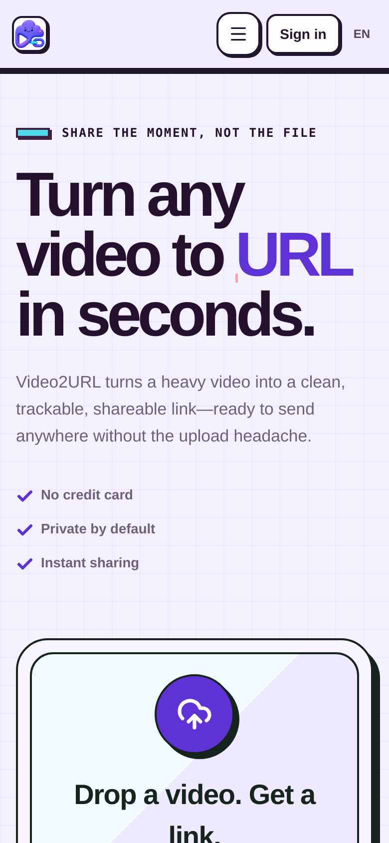 Homepage / Lander