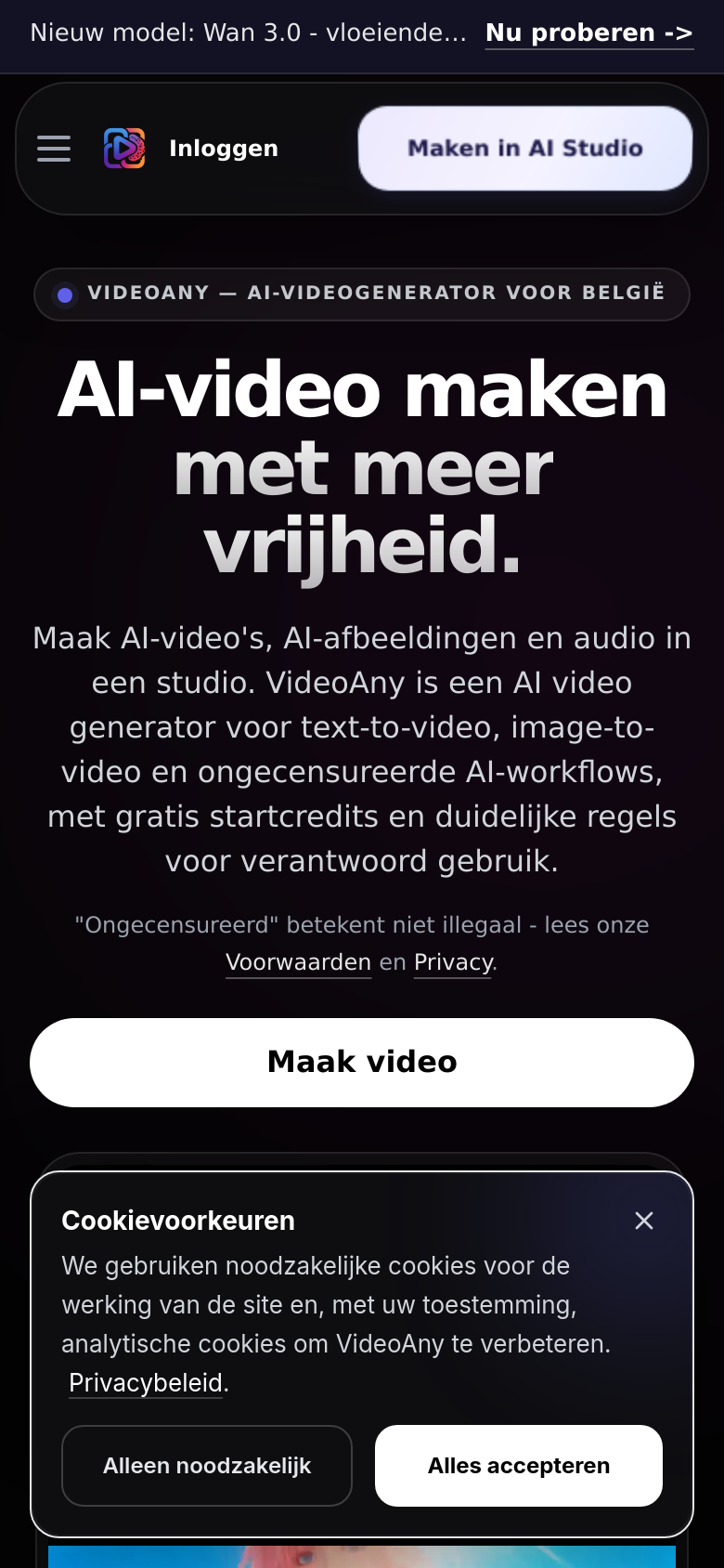 Homepage / Lander