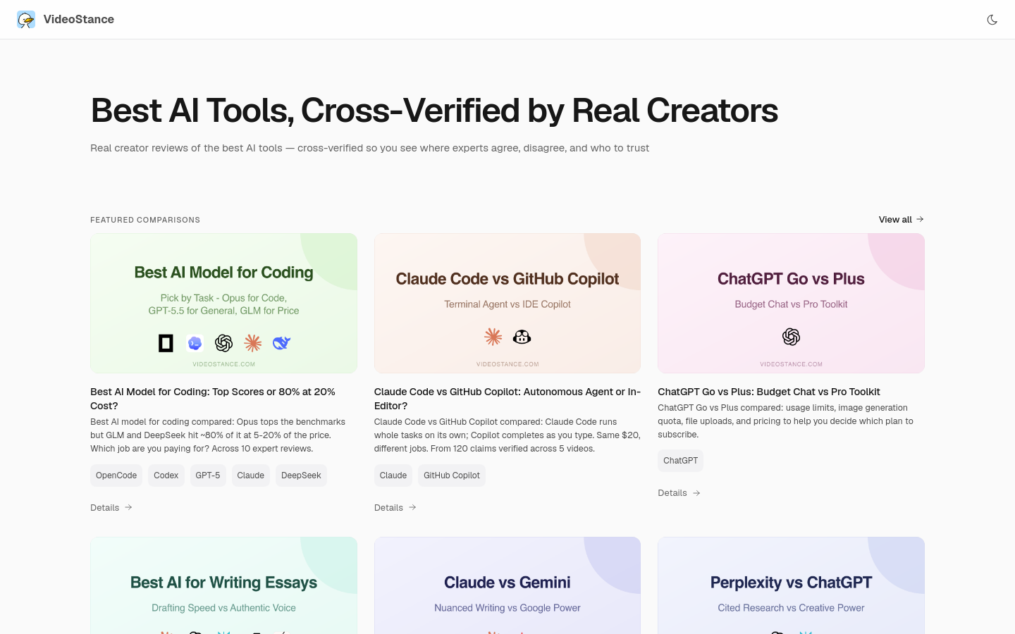 Captured Homepage / Lander