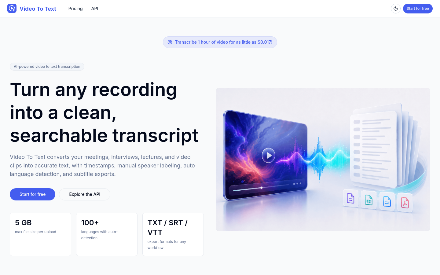 Captured Homepage / Lander
