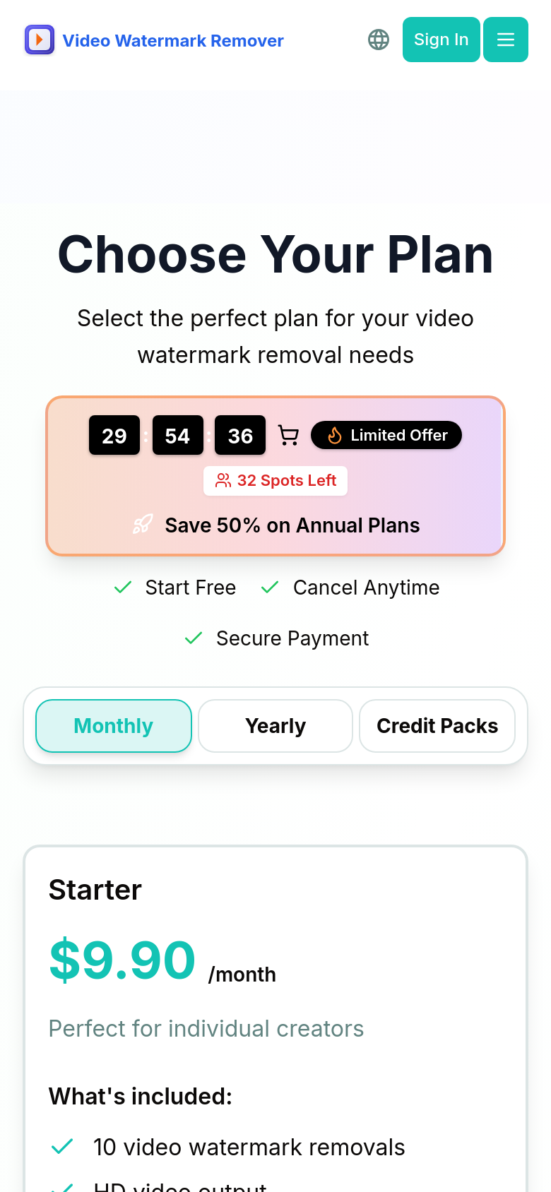 Pricing