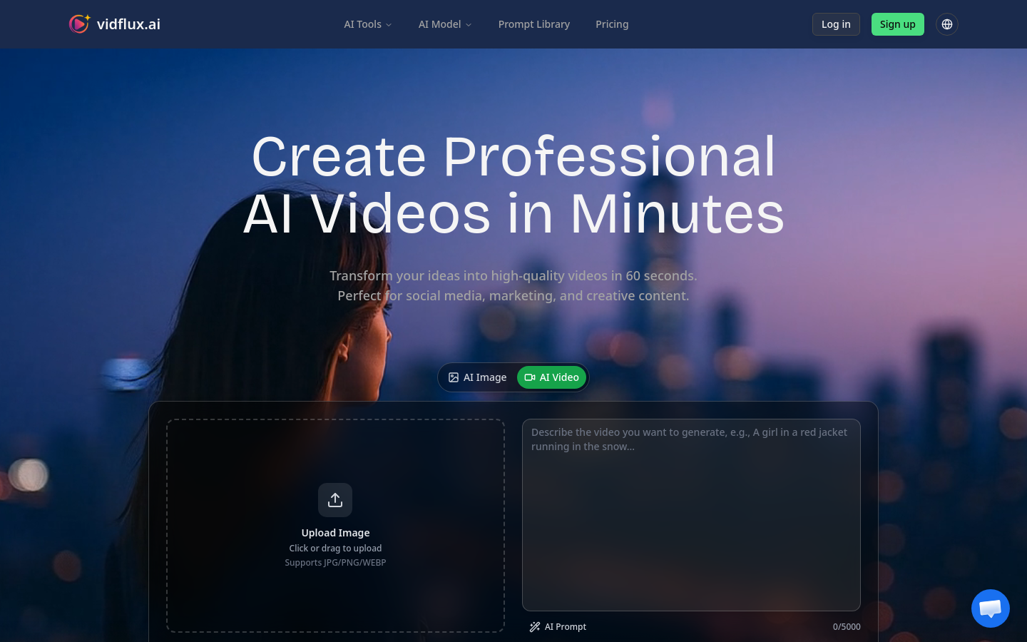 Captured Homepage / Lander