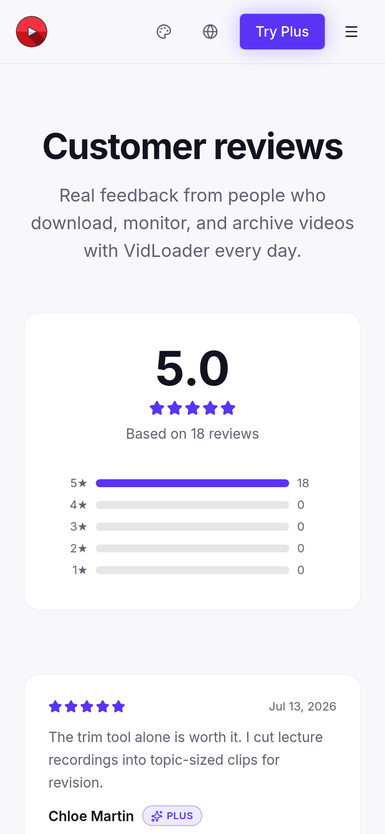 Reviews
