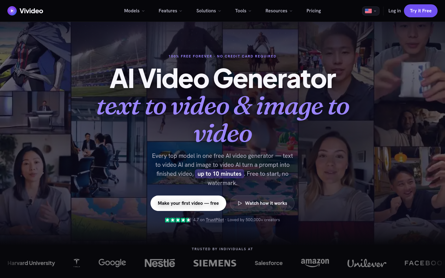 Captured Homepage / Lander