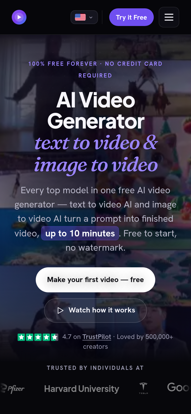 Homepage / Lander