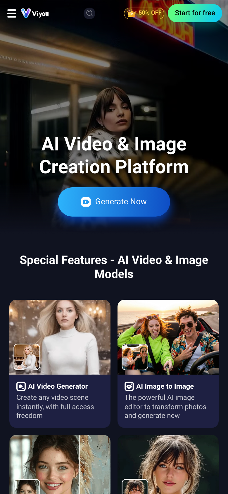 Homepage / Lander