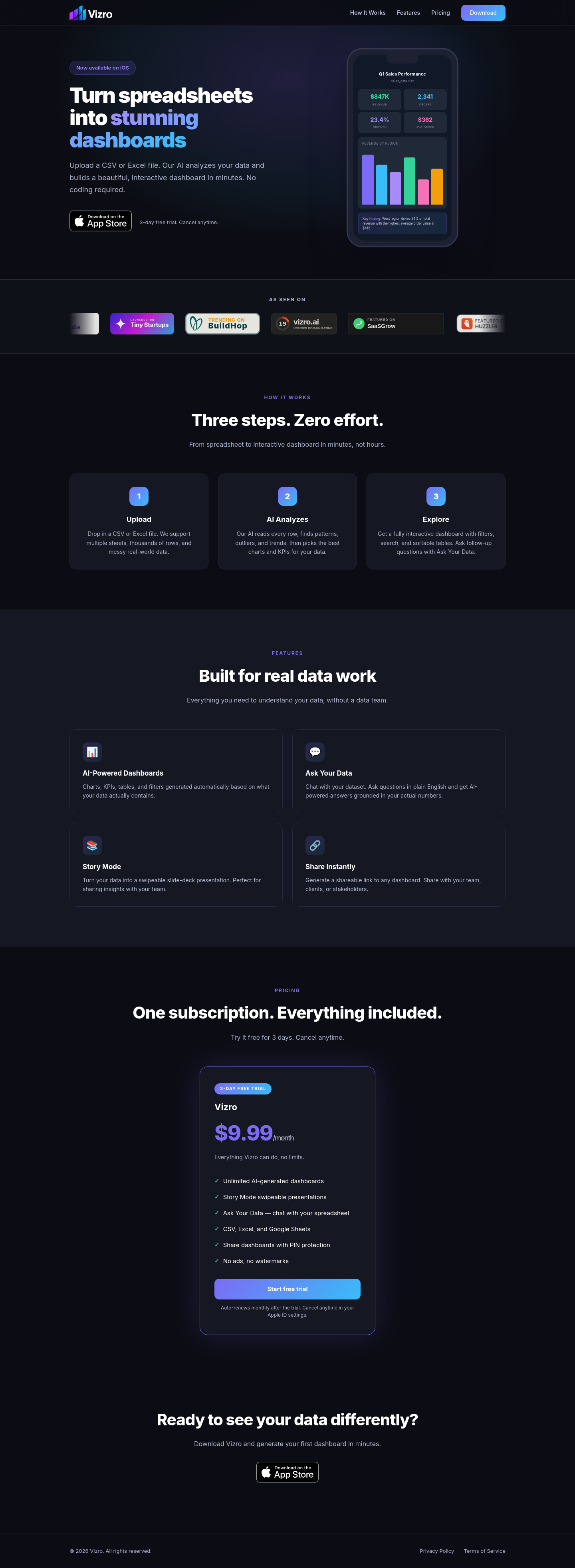 vizro.ai — The Trust Wall