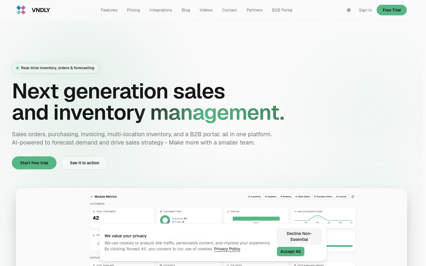 vndly.io section