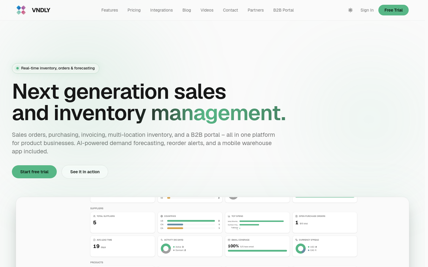 Captured Homepage / Lander