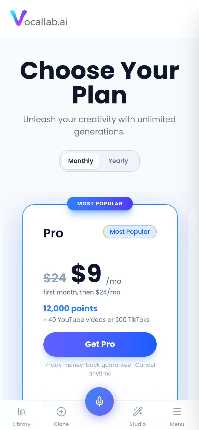 Pricing