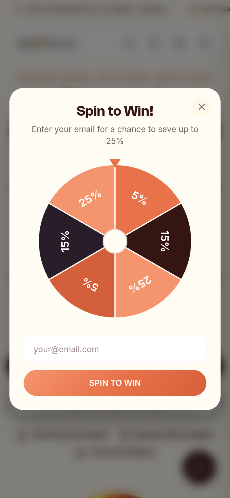 Homepage / Lander