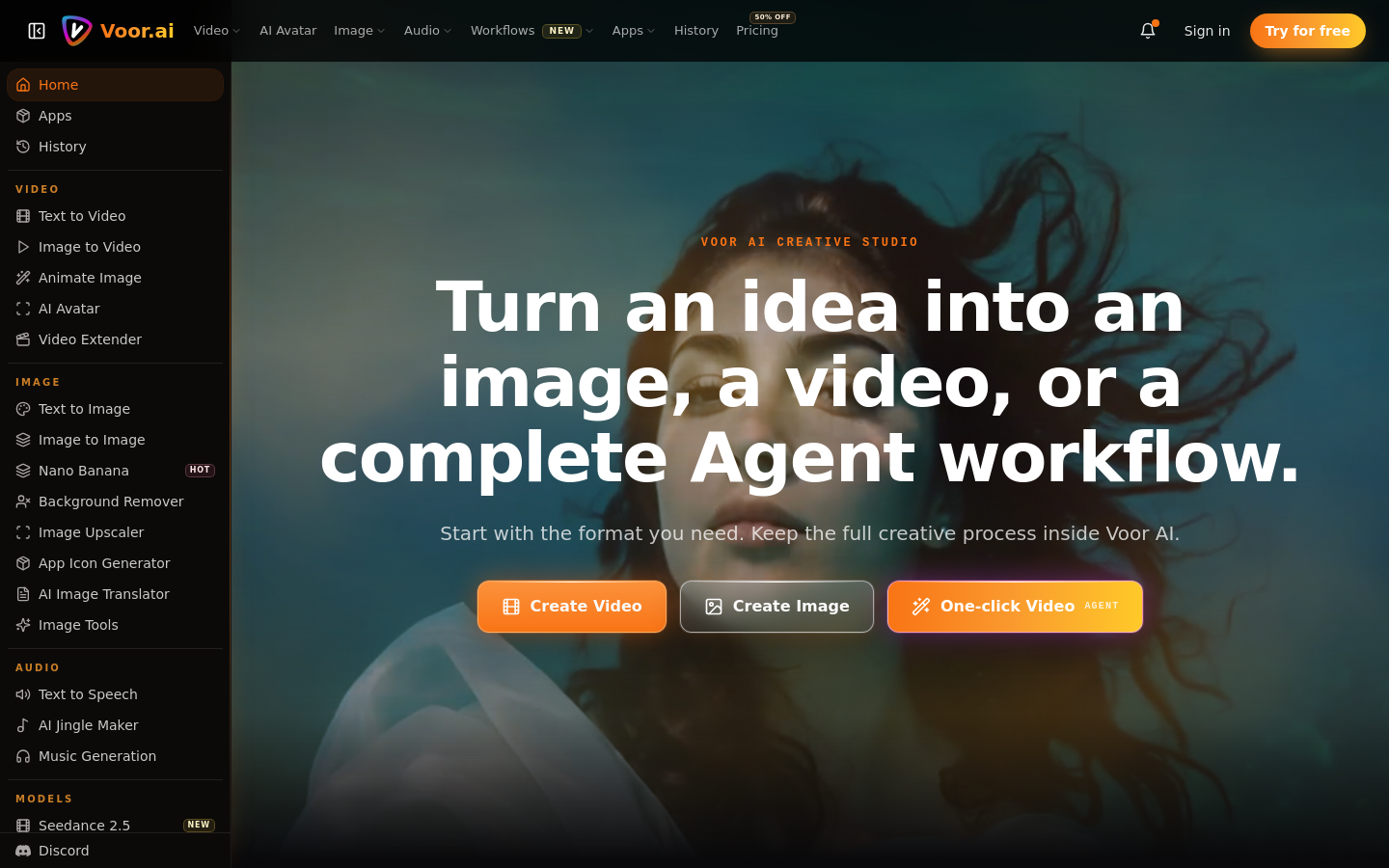 Captured Homepage / Lander