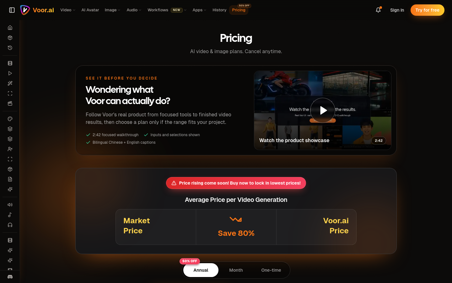Pricing