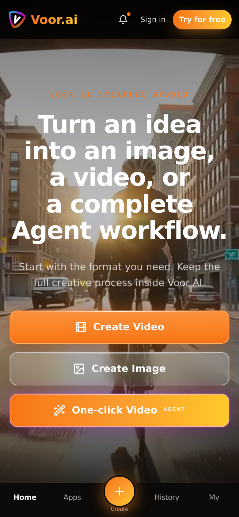 Homepage / Lander