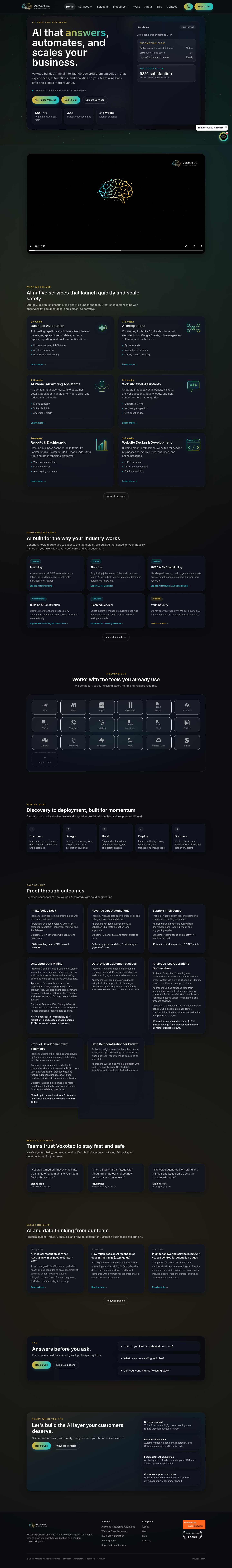 voxotec.com — The Objection-Handler