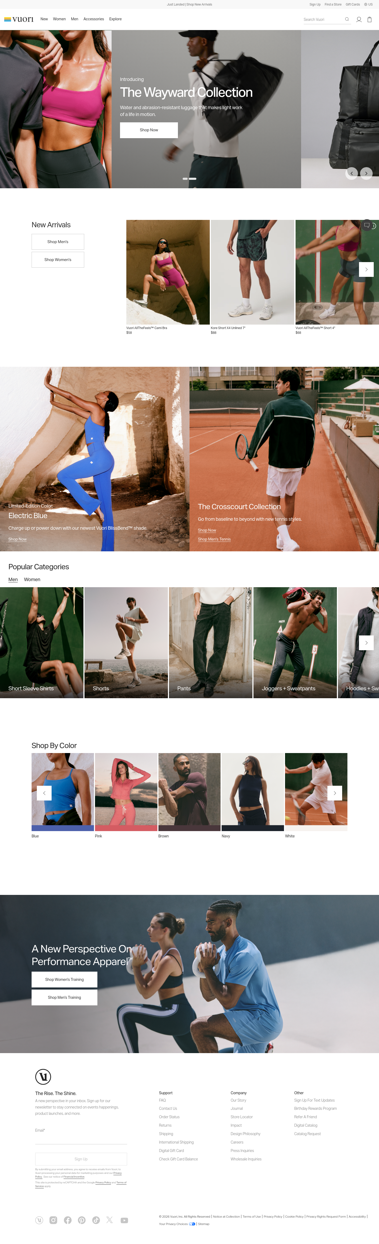vuoriclothing.com —