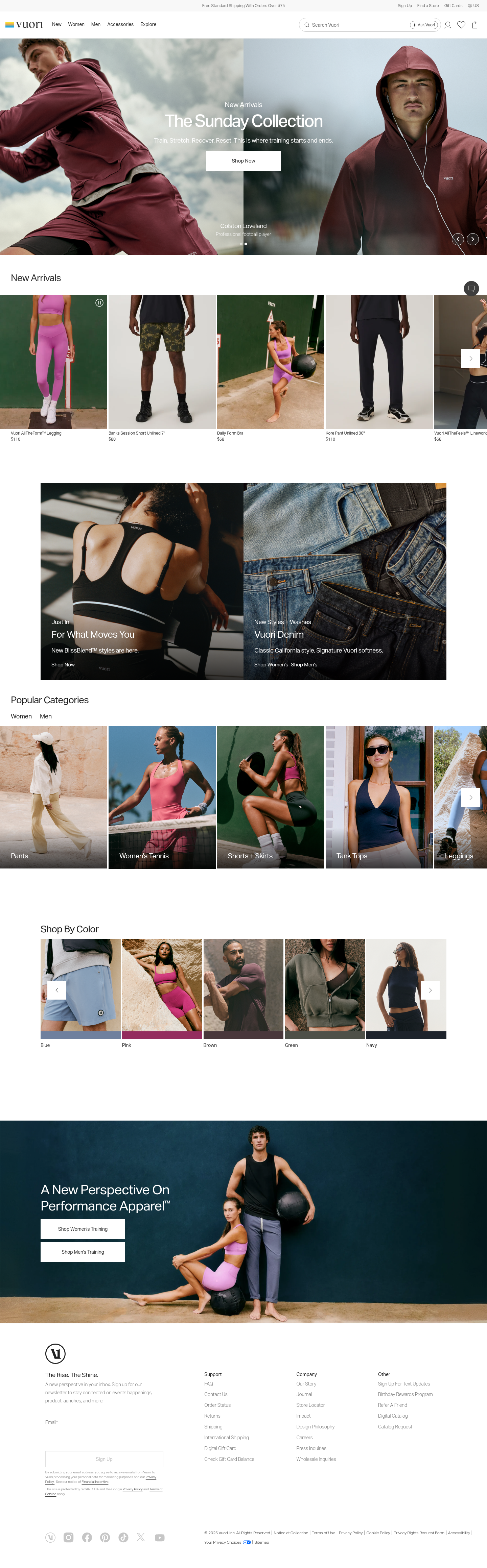 vuoriclothing.com — 